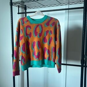 Fun Colorful Pattern Sweater from Cider